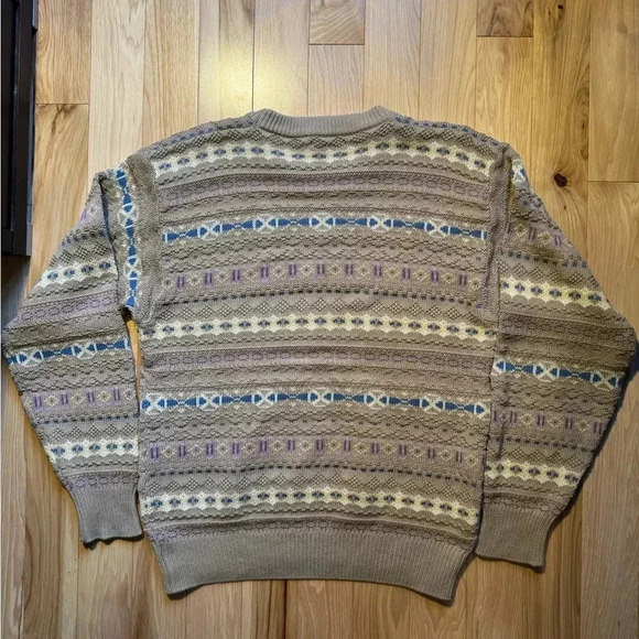 Cosmo Cotton  Sweater Men's L​ - Picture 3 of 3